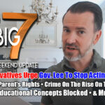 REAL Conservatives Urge Gov. Lee To Stop Acting Like A Dem, 60% Of Tennessee 3rd-Graders Can't Read Reinstating Parent's Rights, Crime On The Rise On TN Campuses, Divisive Educational Concepts & Much More! The TennCon Big 7!