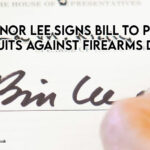 Governor Lee Signs Bill To Prohibit Civil Suits Against Firearms Dealers
