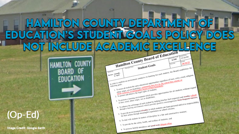 Hamilton County Department of Education’s Student Goals Policy Does Not Include Academic Excellence