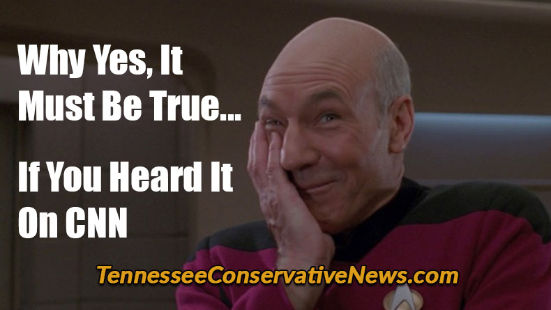 Why Yes It Must Be True If You Heard It On CNN - Star Trek Picard Meme