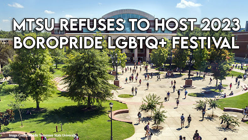 MTSU Refuses To Host 2023 BoroPride LGBTQ+ Festival