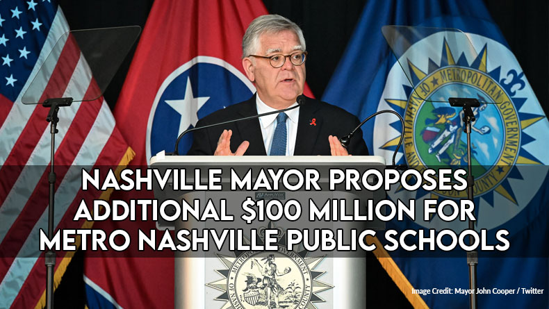 Nashville Mayor Proposes Additional $100 Million For Metro Public Schools