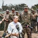 National Guard, State Law Enforcement Holding Line At Southern Border