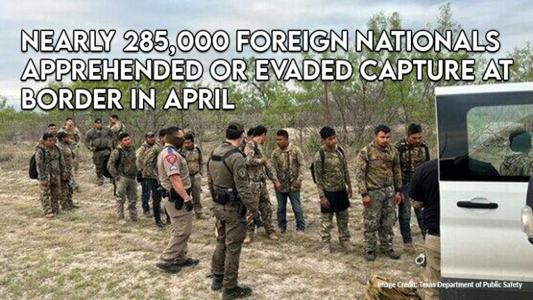 Nearly 285,000 Foreign Nationals Apprehended Or Evaded Capture At ...