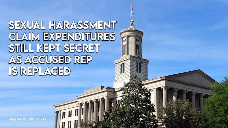 Sexual Harassment Claim Expenditures Still Kept Secret As Accused Representative Is Replaced