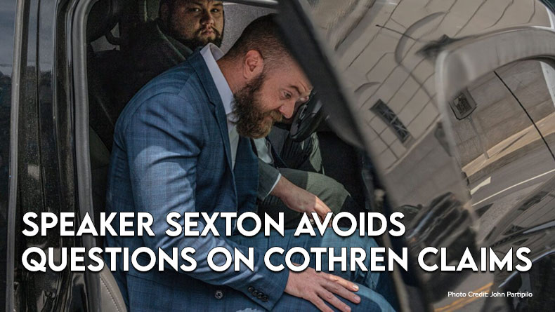 Speaker Sexton Avoids Questions On Cothren Claims