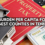Tax Burden Per Capita For Ten Largest Counties In Tennessee