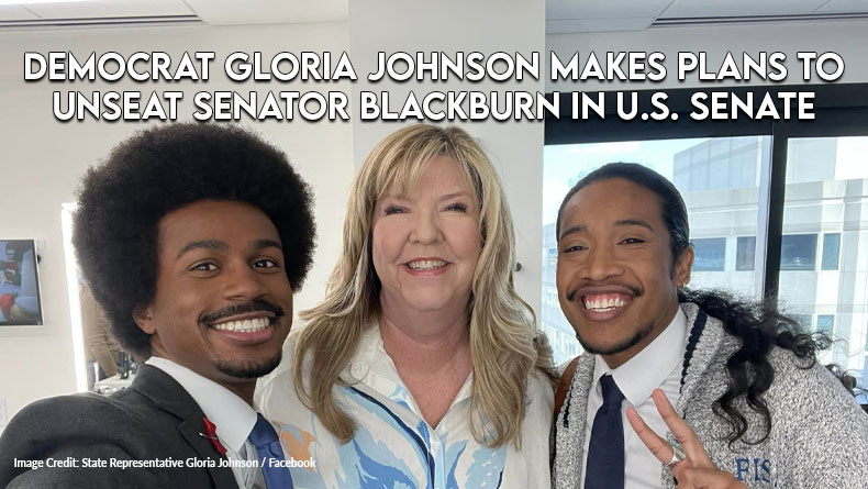 Democrat Gloria Johnson Makes Plans To Unseat Senator Blackburn In U.S. Senate