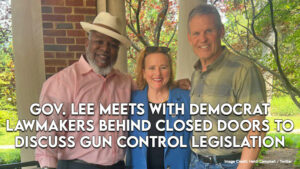 Gov. Lee Meets With Democrat Lawmakers Behind Closed Doors to Discuss Gun Control Legislation