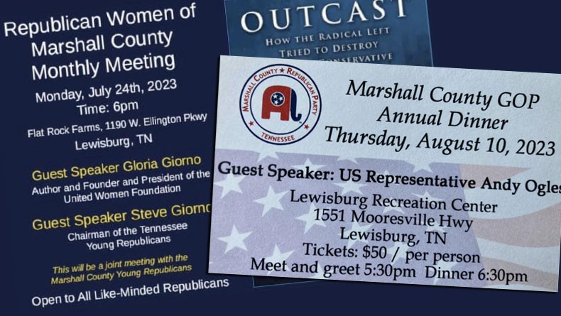 Upcoming Conservative Events In Marshall County