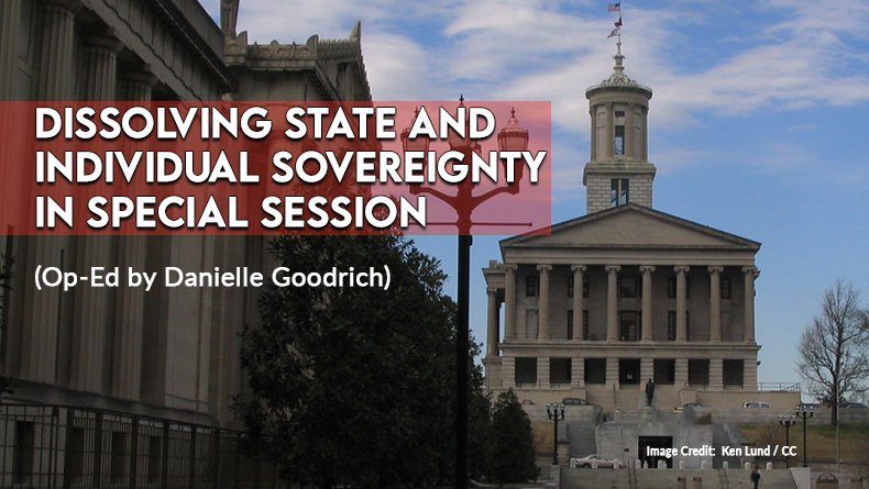 Dissolving State And Individual Sovereignty In Special Session