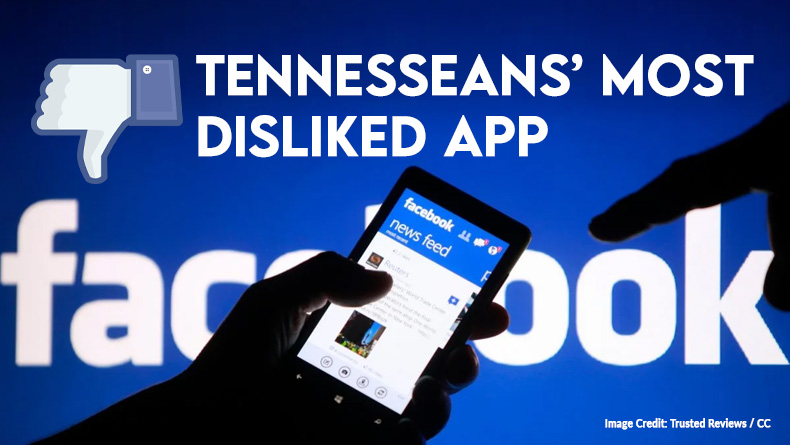 Facebook: Tennesseans’ Most Disliked Social Media App