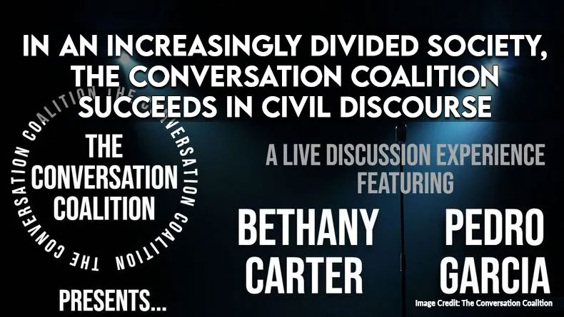 In An Increasingly Divided Society, The Conversation Coalition Succeeds In Civil Discourse