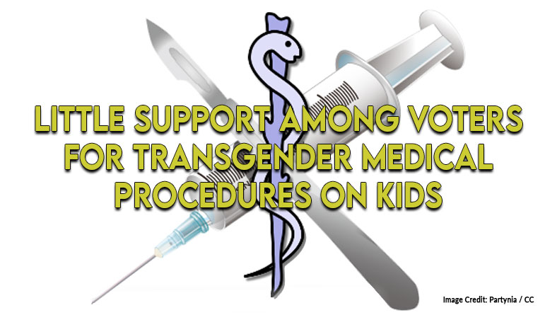 Little Support Among Voters For Transgender Medical Procedures On Kids