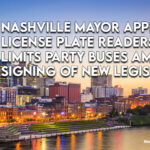 Nashville Mayor Approves License Plate Readers And Limits Party Buses Amid Signing of New Legislation