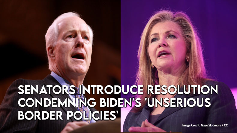 Senators Introduce Resolution Condemning Biden's 'Unserious Border Policies'