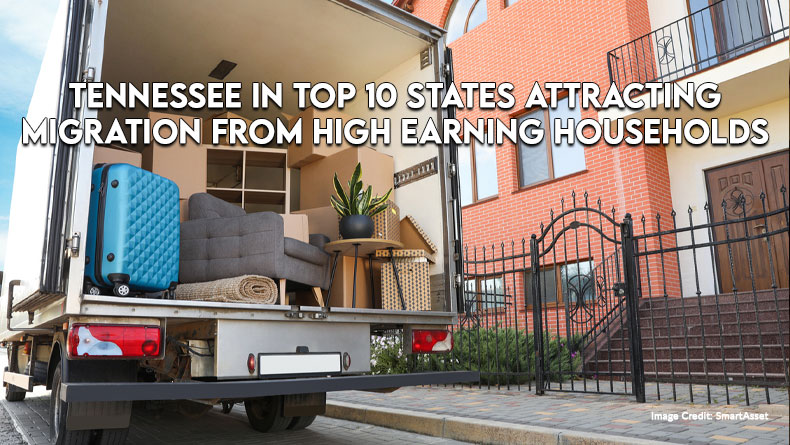 Tennessee In Top 10 States Attracting Migration From High Earning Households