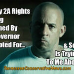 When My 2A Rights Are Being Threatened By A GOP Governor I Once Voted For... And Some Dude Is Trying To Talk To Me About Sports - Vin Diesel glaring angry meme