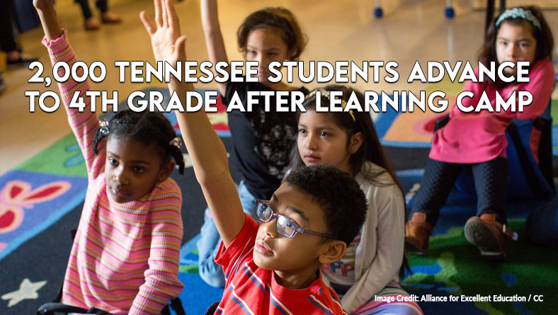 2,000 Tennessee Students Advance To 4th Grade After Learning Camp