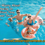 We Never Worry About Our Kids Peeing In The Pool Since They Always Wear Their Swimsuits... It Works Just Like Masks!!! - Meme