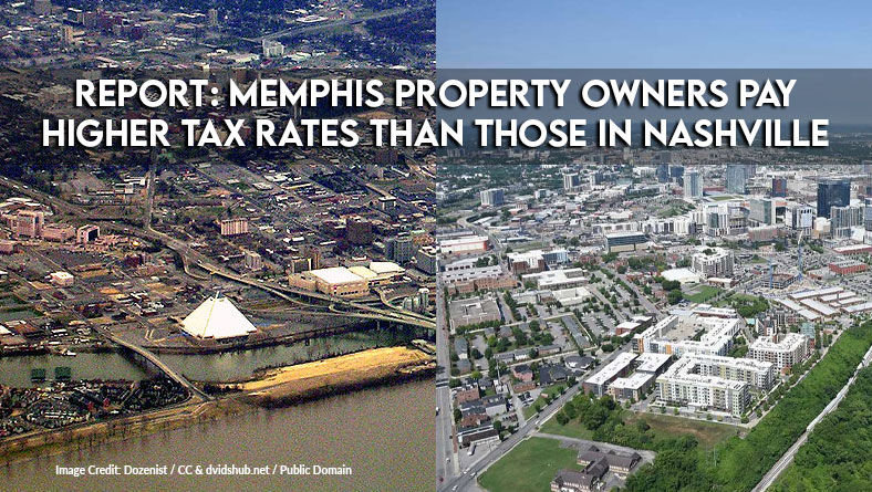 Report: Memphis Property Owners Pay Higher Tax Rates Than Those In Nashville