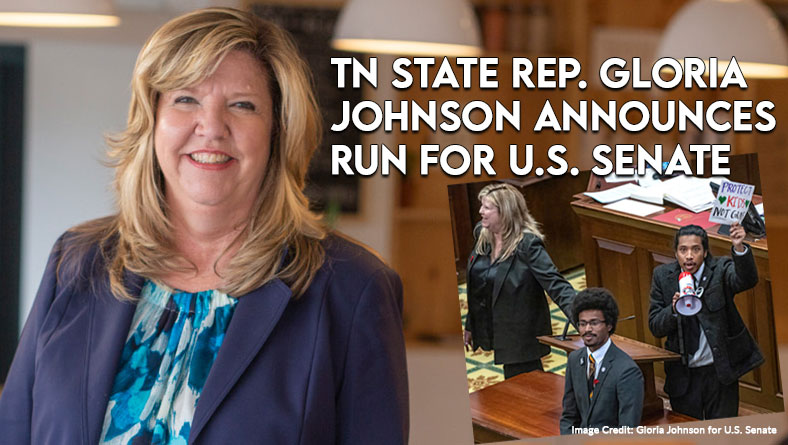 Tennessee State Rep. Gloria Johnson Announces Run For U.S. Senate