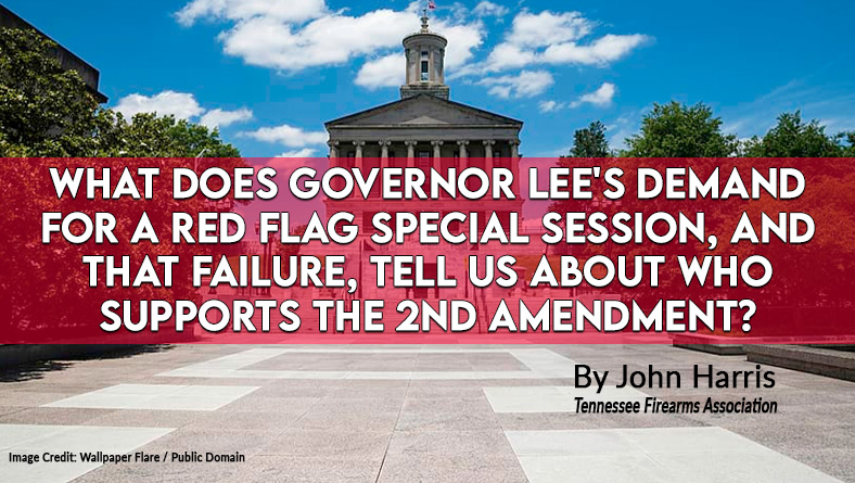 What Does Governor Lee's Demand For A Red Flag Special Session, And That Failure, Tell Us About Who Supports The 2nd Amendment?