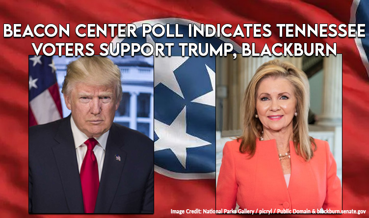 Beacon Center Poll Indicates Tennessee Voters Support Trump, Blackburn