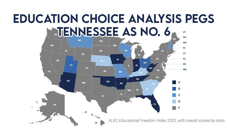 Education Choice Analysis Pegs Tennessee As No. 6