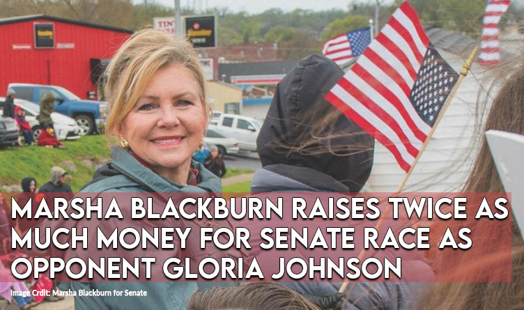 Marsha Blackburn Raises Twice As Much Money For Senate Race As Opponent Gloria Johnson