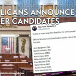 Republicans Announce Nine New Speaker Candidates
