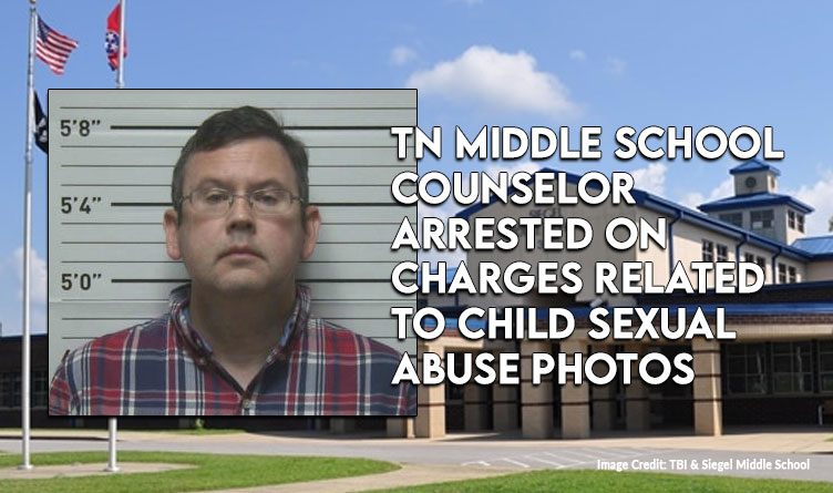 Tennessee Middle School Counselor Arrested On Charges Related To Child Sexual Abuse Photos