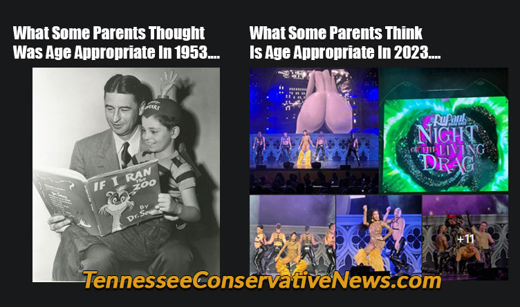 What Some Parents Thought Was Age Appropriate In 1953.... What Some Parents Think Is Age Appropriate In 2023.... Dr. Seuss Drag Shows Meme