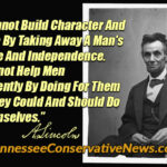 You Cannot Build Character And Courage By Taking Away A Man's Initiative And Independence. You Cannot Help Men Permanently By Doing For Them What They Could And Should Do For Themselves. -Abraham Lincoln Quote Meme