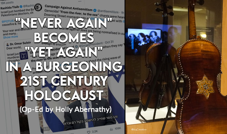 "Never Again" Becomes "Yet Again" In A Burgeoning 21st Century Holocaust