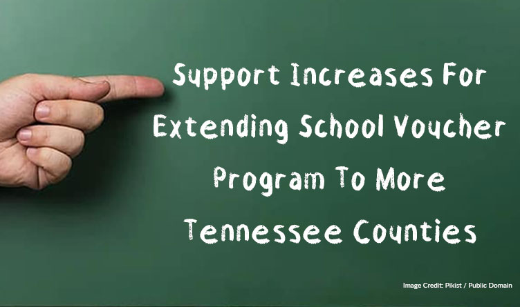 Support Increases For Extending School Voucher Program To More Tennessee Counties