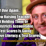 Tell That One Again... About How Raising Teacher Pay & Not Holding Them Or School Districts Accountable For Low Test Scores Is Going To Improve Literacy & Test Scores - Meme