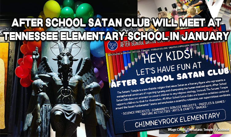 After School Satan Club Will Meet At Tennessee Elementary School In January