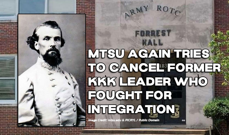 MTSU Again Tries To Cancel Former KKK Leader Who Fought For Integration