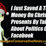 I Just Saved A Ton Of Money On Christmas Presents By Talking About Politics On Facebook - Geico Gecko Meme