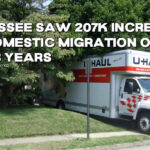 Tennessee Saw 207K Increase In Net Domestic Migration Over Last 3 Years