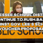 Tennessee School Districts Continue To Push Back Against Gov. Lee's School Voucher Proposal