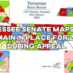 Tennessee Senate Maps Will Remain In Place For 2024 During Appeal