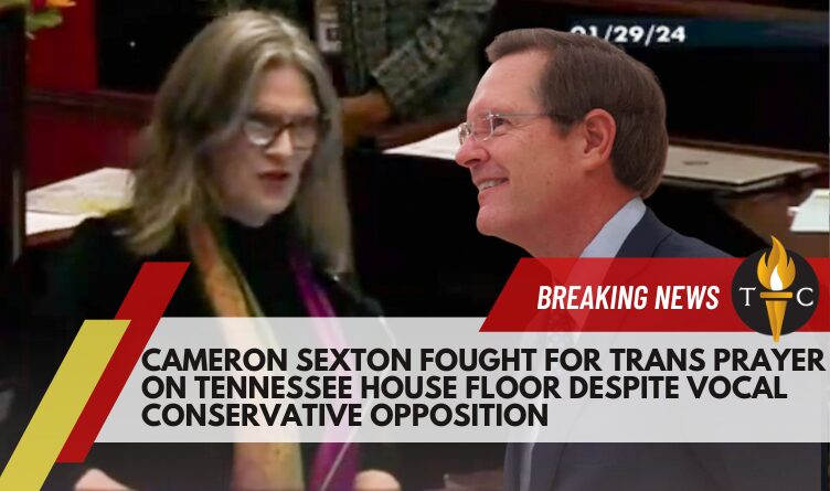 Cameron Sexton Fought For Trans Prayer On Tennessee House Floor Despite Vocal Conservative Opposition