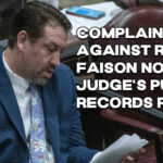 Complaint Against Rep. Faison Noted In Judge's Public Records Ruling