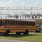 Metro Nashville To Pay $1 Million To Former Student In Sexual Assault Case