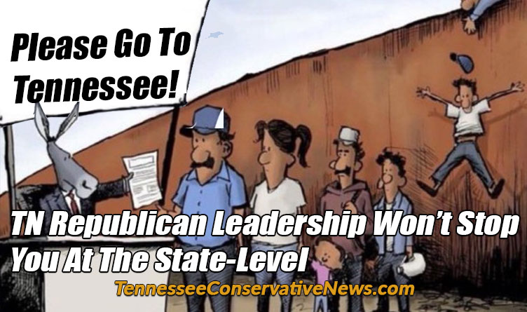 Please Go To Tennessee! TN Republican Leadership Won’t Stop You At The State-Level. - Illegal Immigration Illegal Aliens Meme