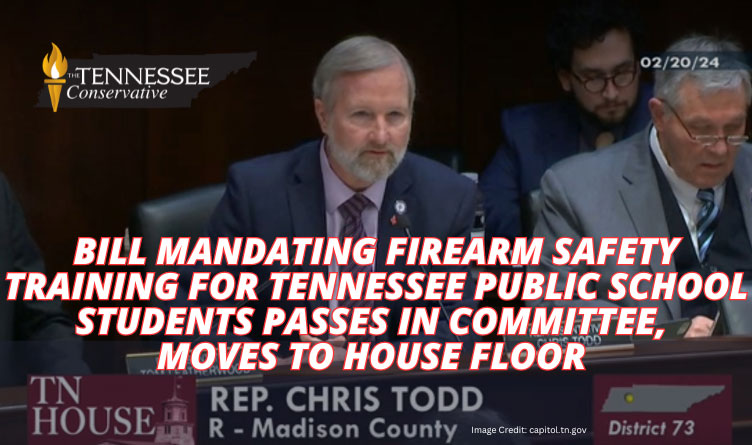 Bill Mandating Firearm Safety Training For Tennessee Public School Students Passes In Committee, Moves To House Floor