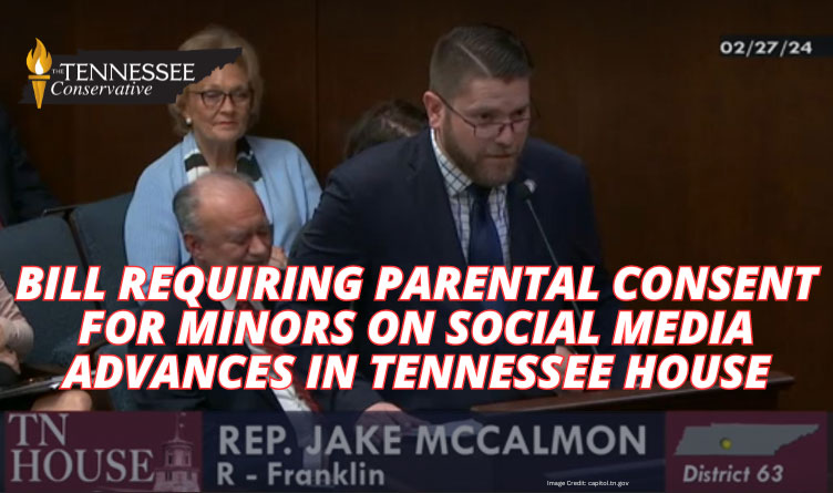 Bill Requiring Parental Consent For Minors On Social Media Advances In Tennessee House