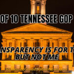 9 Out Of 10 Tennessee GOP Agree - Transparency For Thee But Not Me - Meme